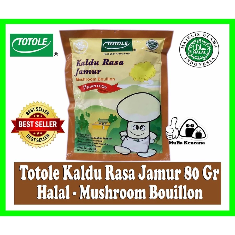 TOTOLE MUSHROOM BROTH / MUSHROOM BROTH 80 GR HALAL - MUSHROOM BOUSILLON