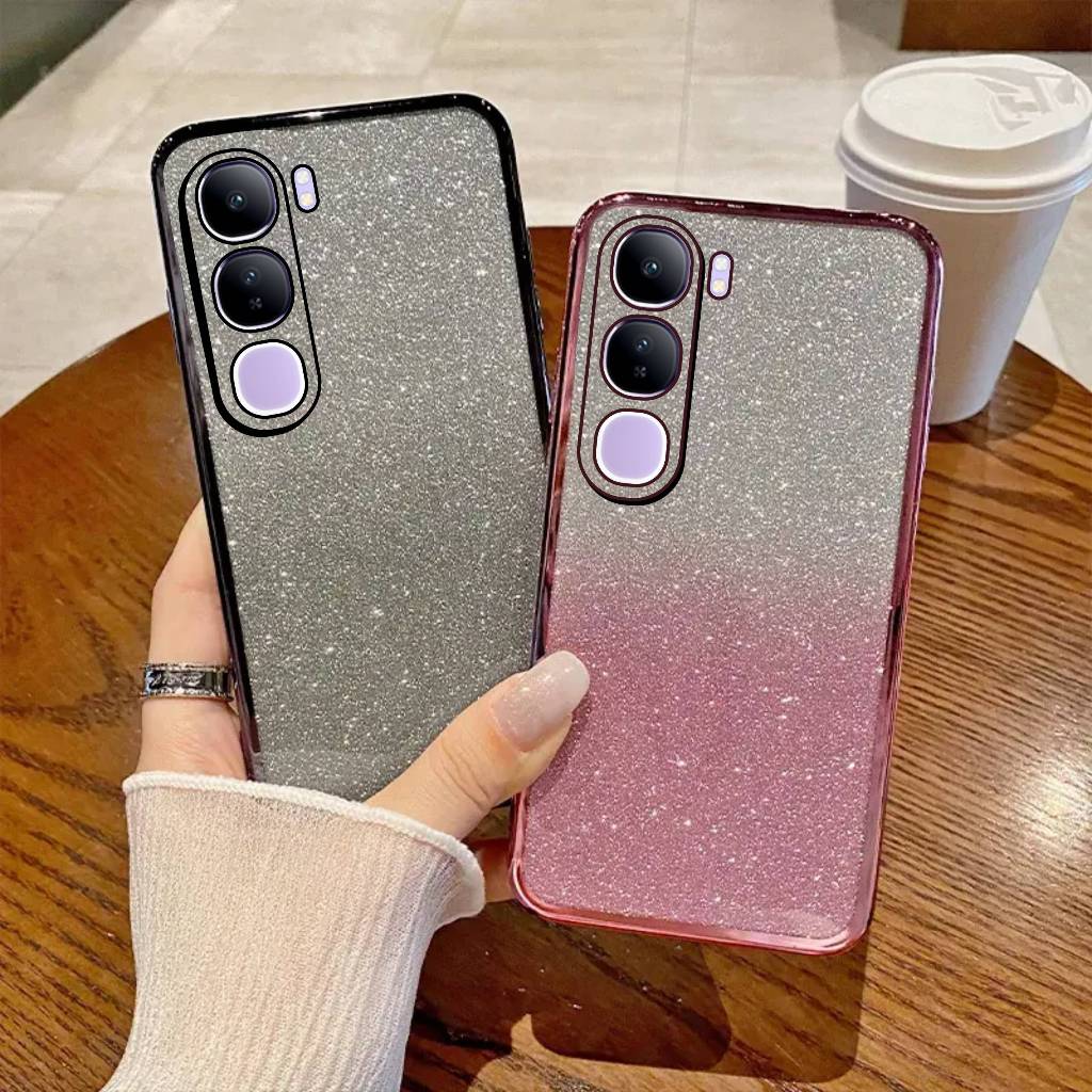 Vivo V40 Lite 4G V40 Lite 5G V50 Lite 5G V50 Lite 4G V60 Lite Soft Case Aesthetic Glitter Premium
