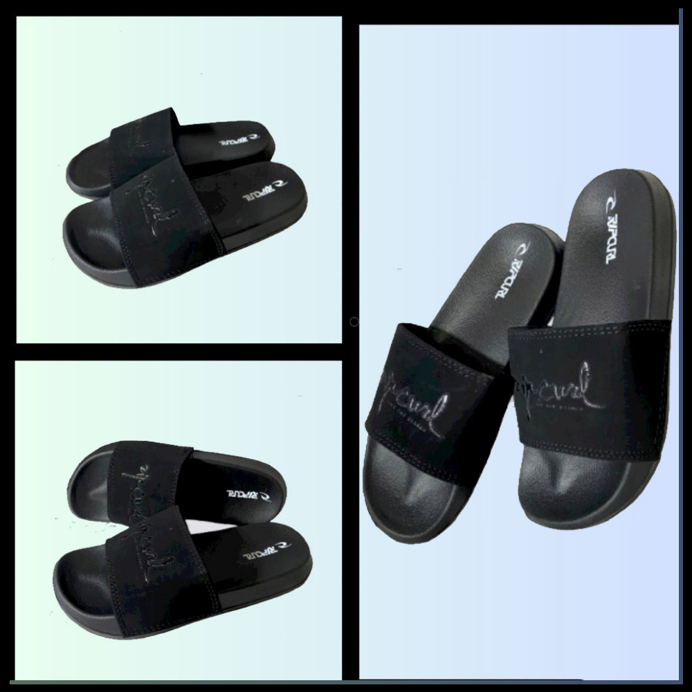 ANIT รองเท้าแตะ SLIP-ON สีดํา SLID ON รองเท้าแตะผู้ชาย SLIP-ON