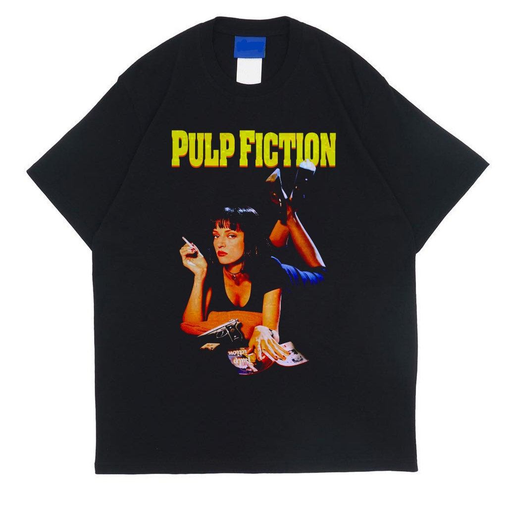 Kaos Vintage PULP FICTION Cotton Combed Merchandise