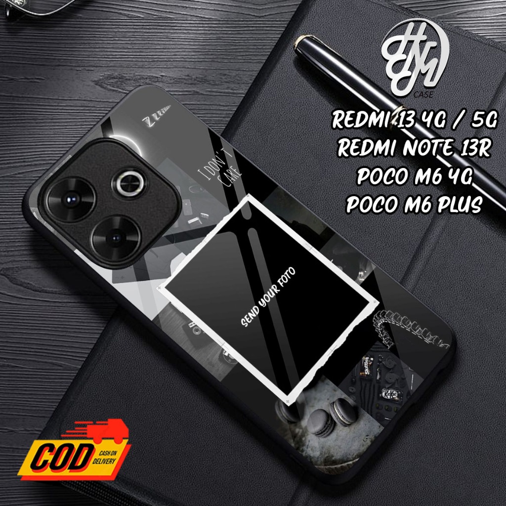 Redmi 13 4G/5G / NOTE 13R / Poco M6 4G / M6 PLus เคสโทรศัพท์ล่าสุด - เคสแฟชั่น Cutom Photo Case Hard