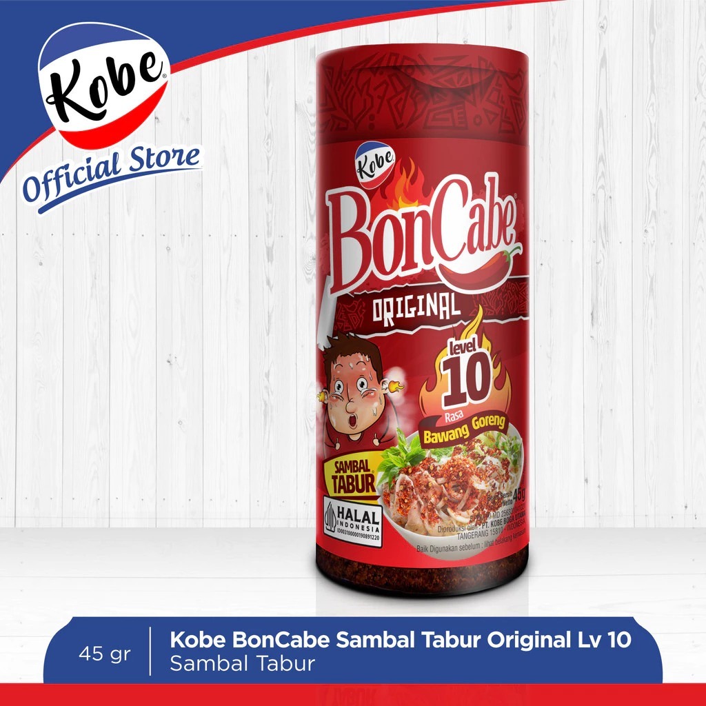 BONCABE ORIGINAL SPICY CHILI POWDER SPICY CHILLI LEVEL 10 | PRACTICAL HALAL, COMPLETE DISHES POWDER 