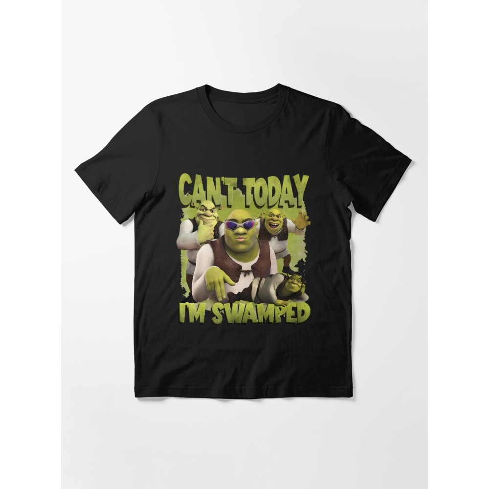 ไม่สามารถวันนี้ Im Swamped Shrek Essential T-Shirt