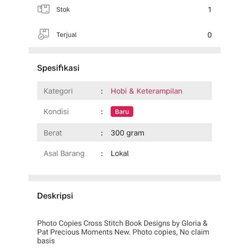 หนังสือปักครอสติภาพกระจายโดย Gloria และ Pat Precious Moments 38 หน้า - รูปที่ 5