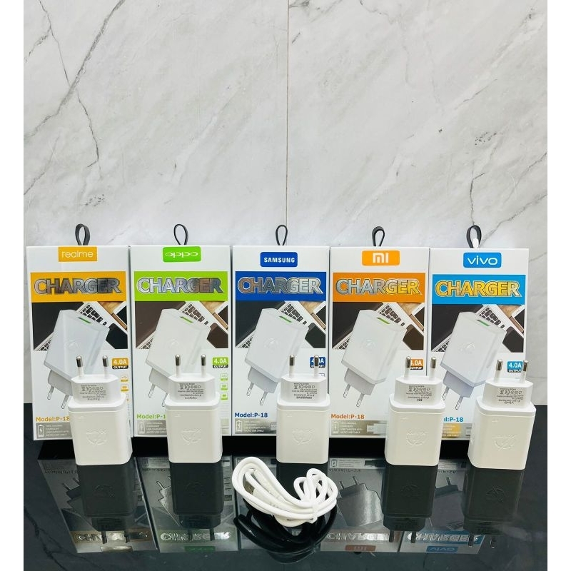 เครื่องชาร์จ Casan BRANDED P18 4.0A - ไมโคร USB