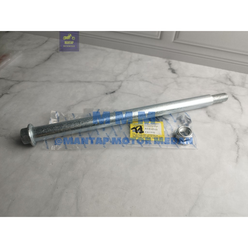 เพลาล้อหลัง Plus Nut Yamaha B3M WR155 WR 155 คุณภาพสูง