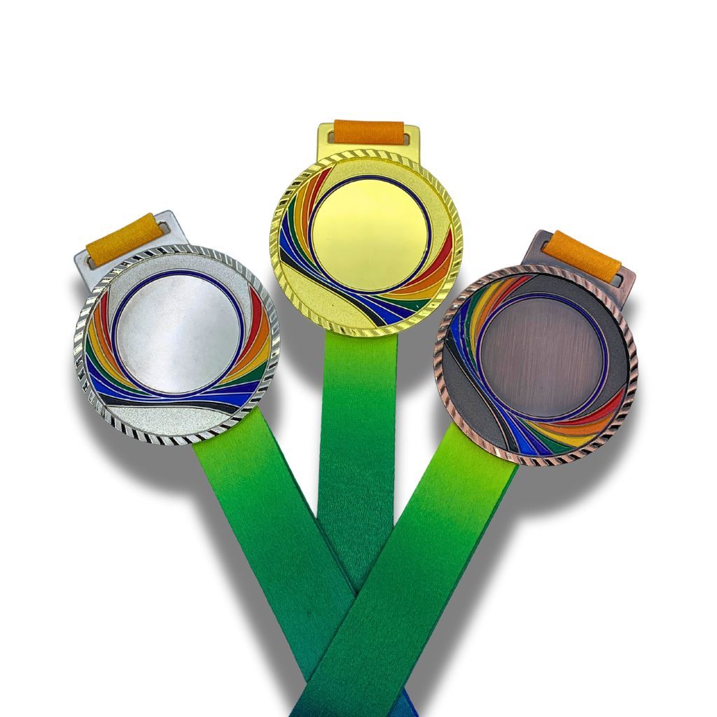 GOLD METAL MEDAL/SILVER/PURPLE