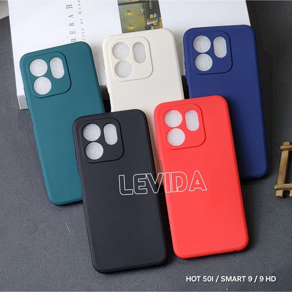 Infinix Hot 50I Infinix Smart 9 Infinix Smart 9 HD Softcase Macaron Square / Case Square Edge Case I