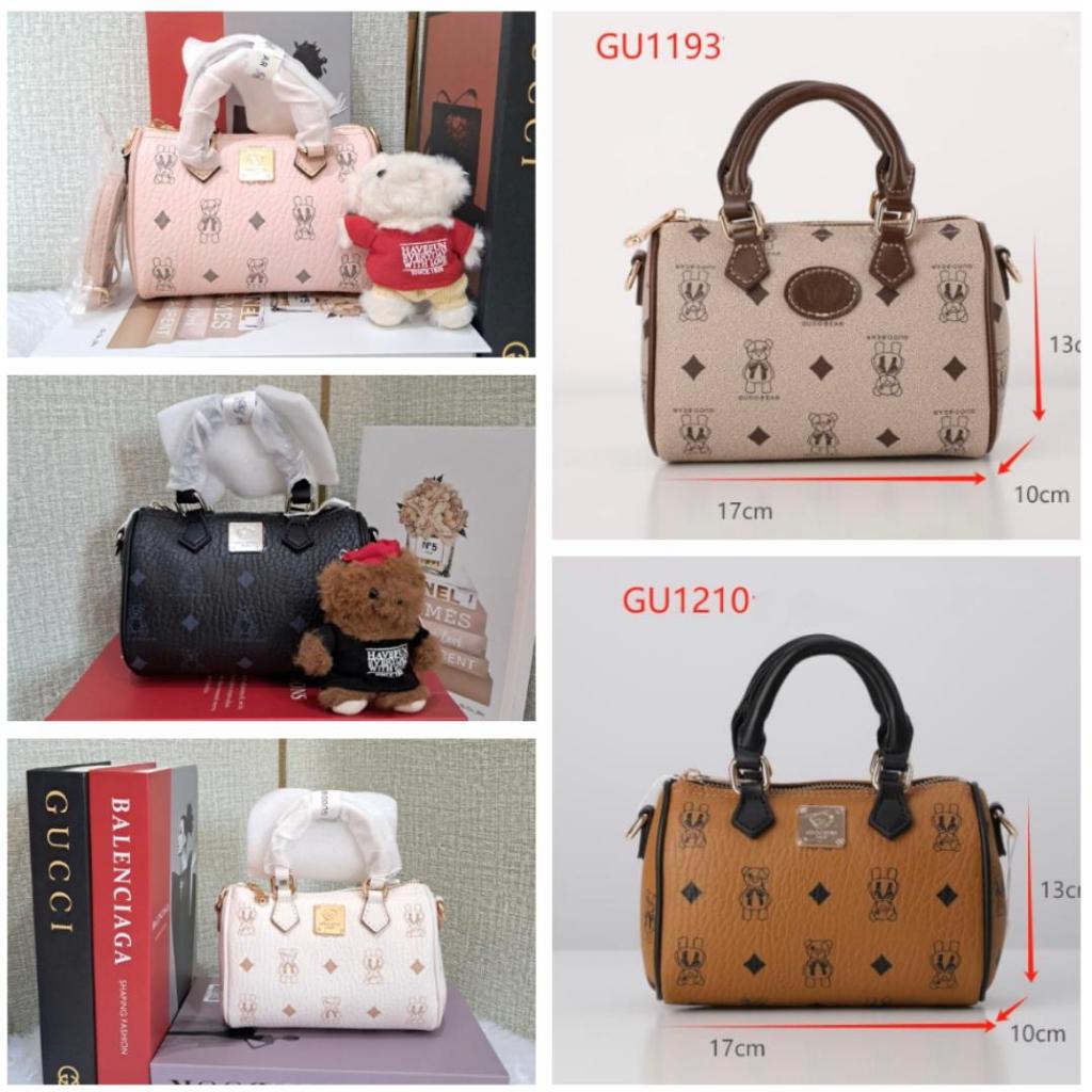 กระเป๋าสะพายข้างผู้หญิงนําเข้า GUOO BEAR GU1210 - GU1193 - กระเป๋าสะพายข้างผู้หญิง Mini speedy bag -