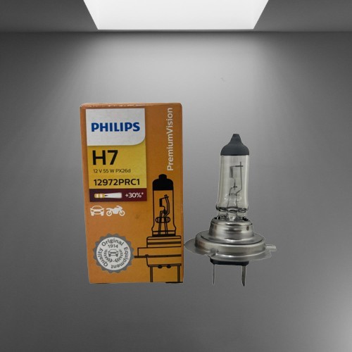 หลอดไฟรถยนต์ Philips H7 12V 55W