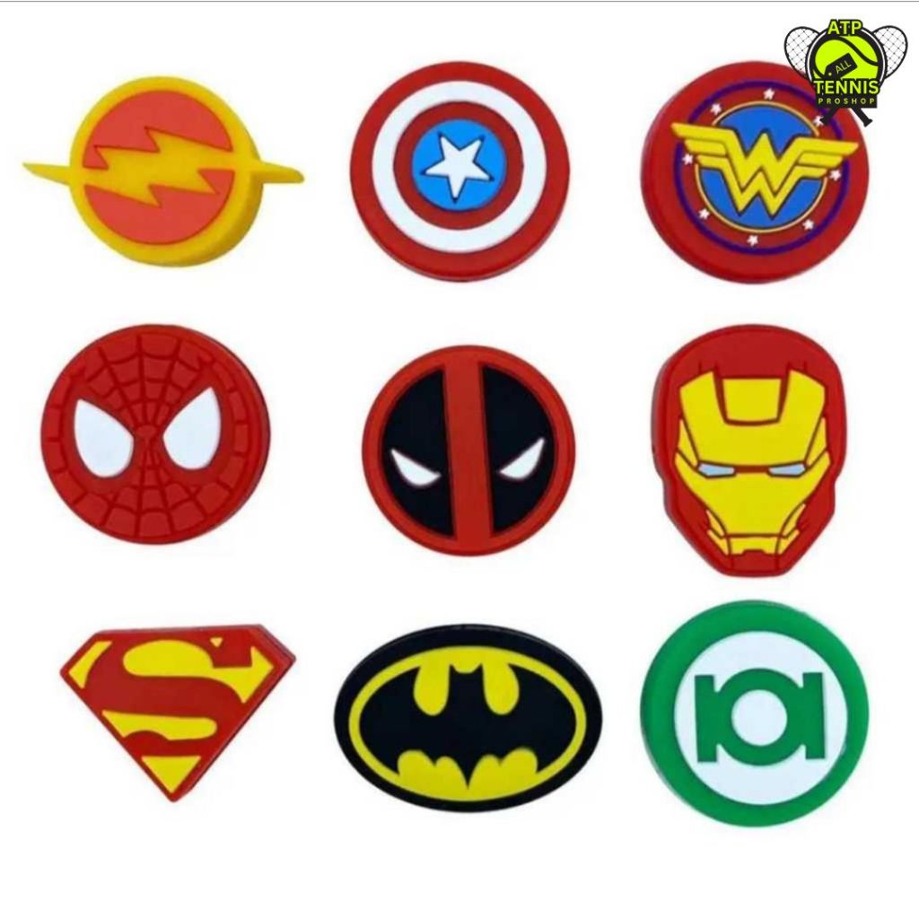 DAMPENER // Dampener SUPERHERO SERIES ไม้เทนนิส Damper พร้อม detil อย่างดี – โปรปัง