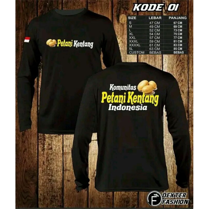 INDONESIAN POTATO FARMERS เสื้อยืด, POTATO FARMERS สําหรับผู้ชายและผู้หญิง, UNISEX POTATO FARMERS TO
