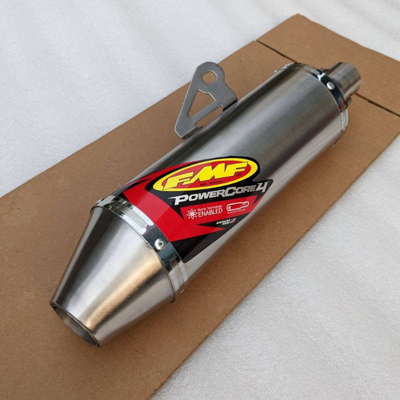 Fmf powercore4 ท่อไอเสียท่อกระป๋อง 38 มม. สําหรับ CRF 150 KLX 150 XR 150 XR 200