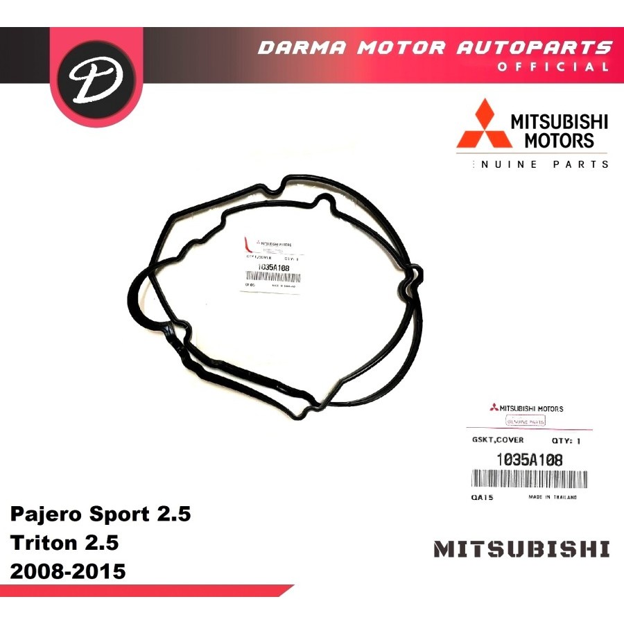 ฝาครอบโยกปะเก็นบรรจุฝาครอบวาล์ว Mitsubishi Pajero Sport 2.5 Triton 2.5 Tahu 2008-2015 All New Pajero