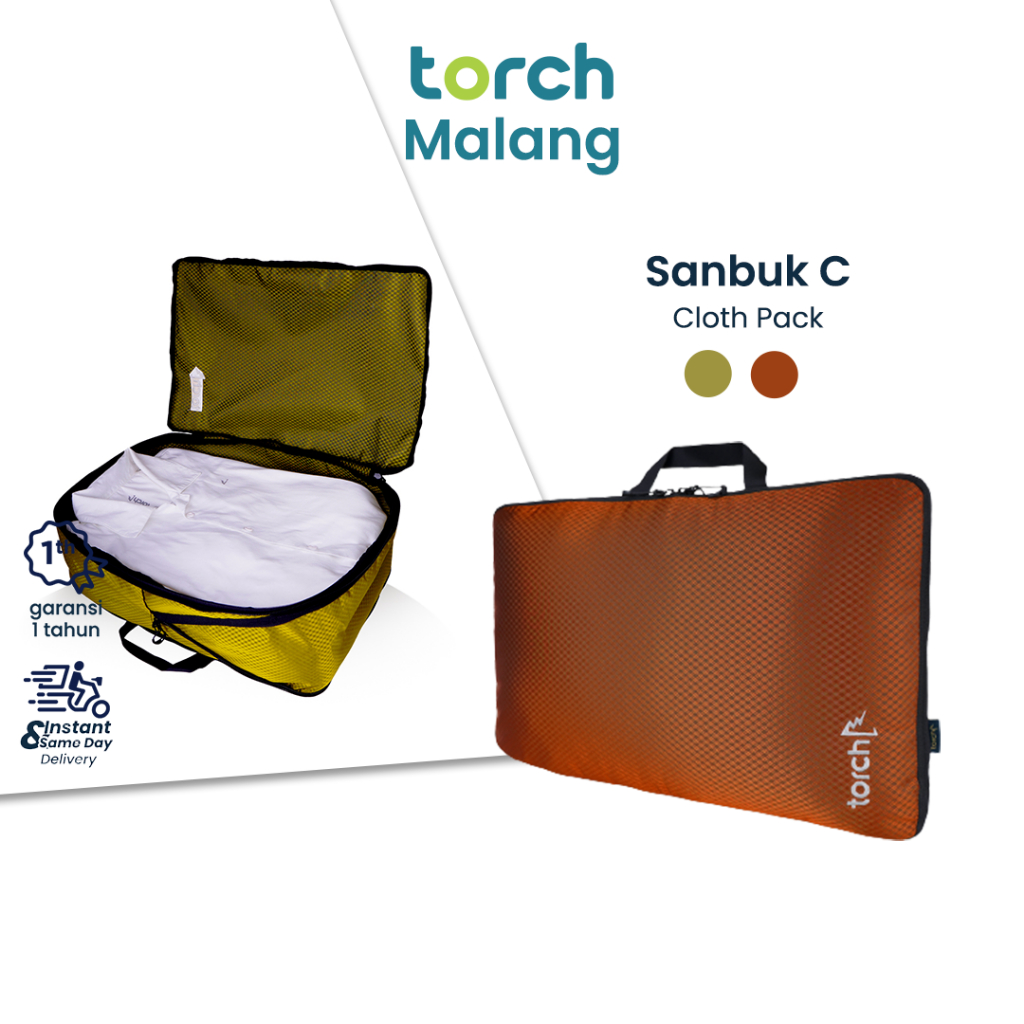 กระเป๋าเดินทางแบบคบเพลิง - Packing Organizer Cloth Pack Sanbuk C
