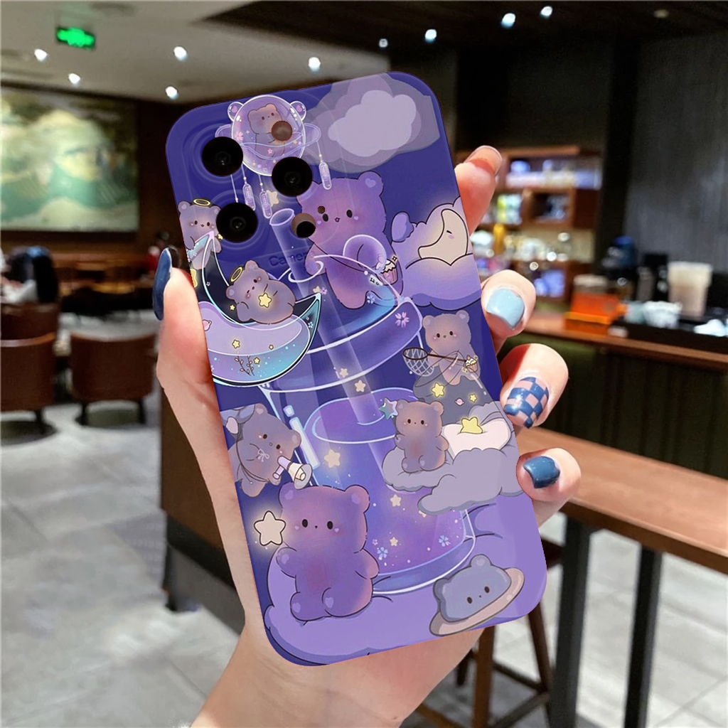 SOFTCASE SILICON PROCAMERA CUSTOM ALL TYPE สําหรับ VIVO Vivo y53 Vivo y55 Vivo v20 Vivo v21 Vivo v23