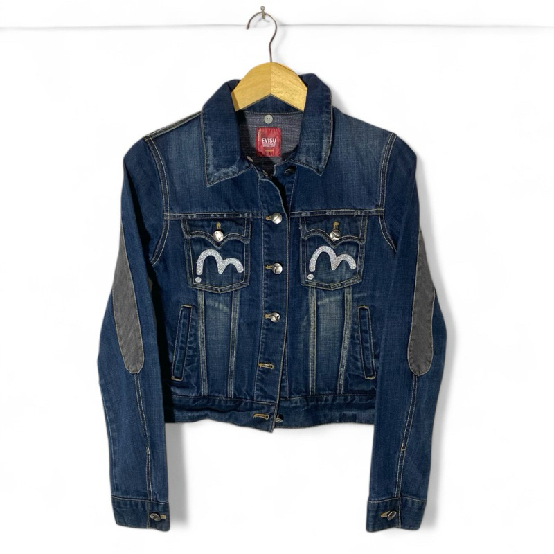 Evisu Japan Jeans Jacket Women ของแท้
