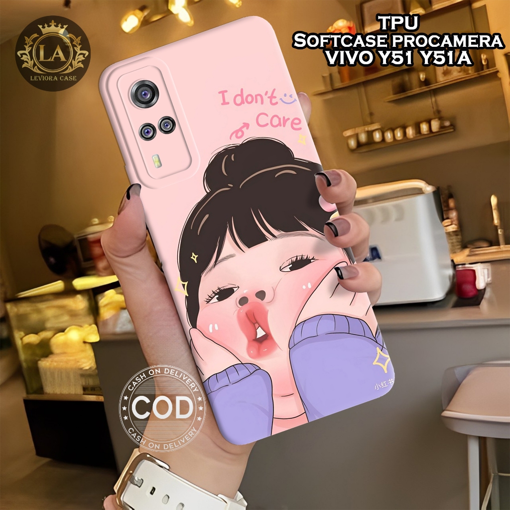 HP เคส Vivo Y51 / Y51a ล่าสุด - เคส Leviora - เคสแฟชั่น Ugly - เคส Vivo Y51 / Y51a Softcase - เคสกล้