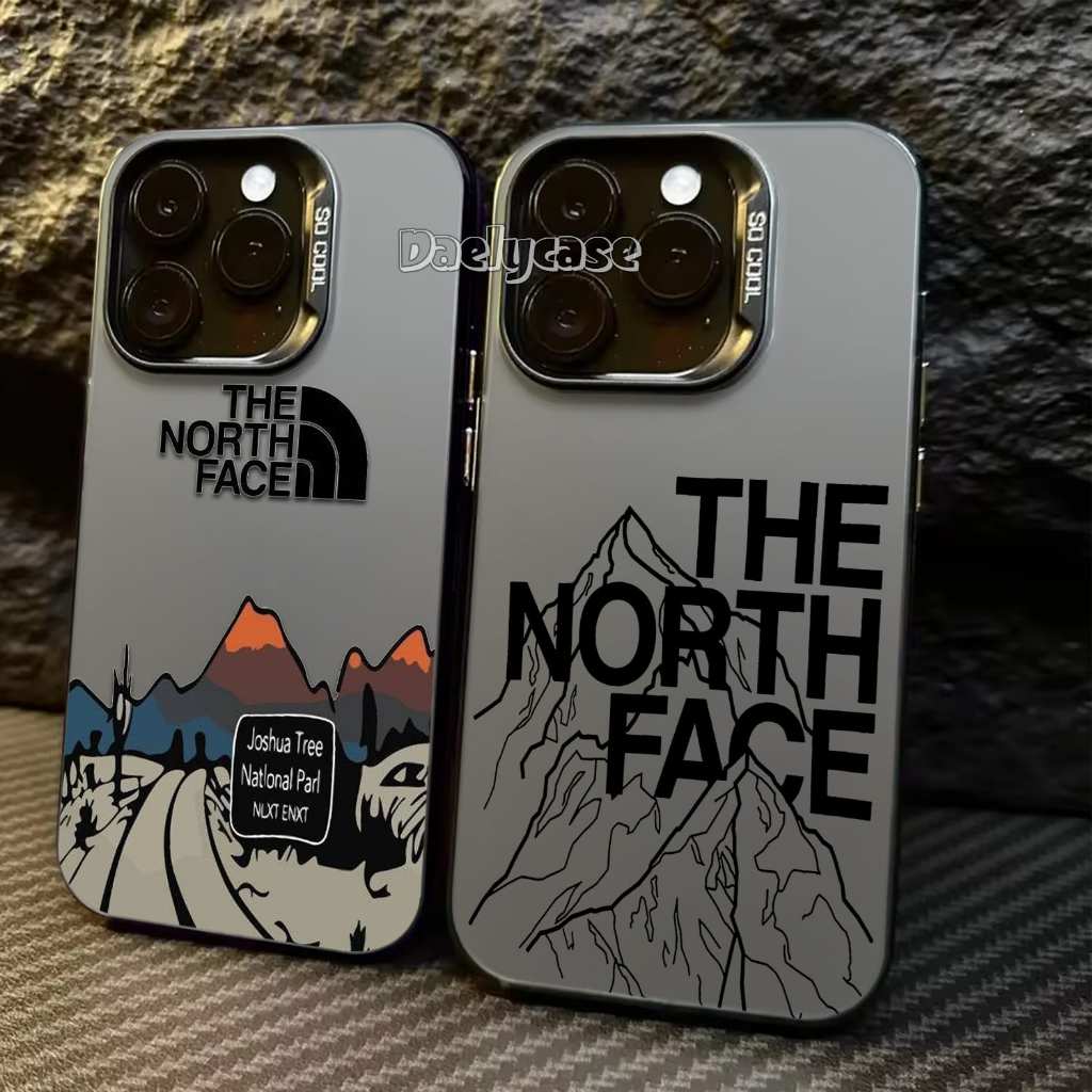 Premium Matte Hard รุ่น The North Face สําหรับ Iphone 11 12 13 14 15 16 ปลอก Hp Iphone XR XS Max Sof