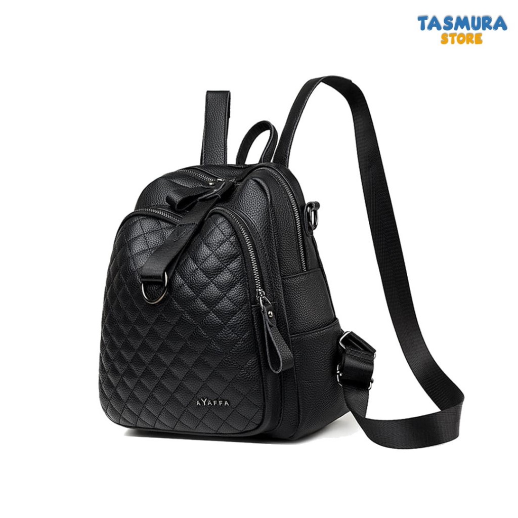 Alexa Cool Elegant Fashion Semi-Synthetic Leather Womens Backpack - TOXI TR202