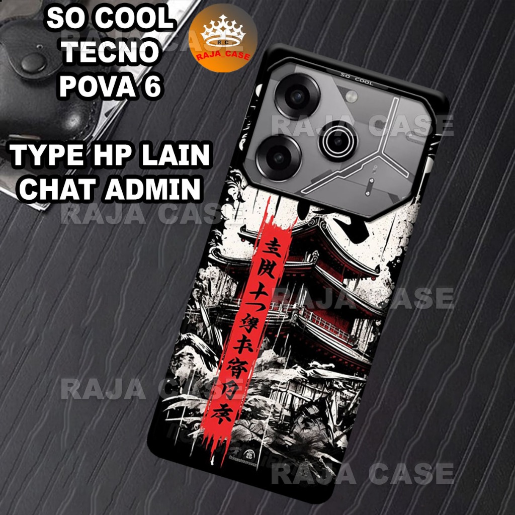 (RC14) เคสใหม่ล่าสุด SO COOL HP TECNO POVA 6 CASING/SILICONE CASE PROTECTIVE HP PRINTED สําหรับ GUYS