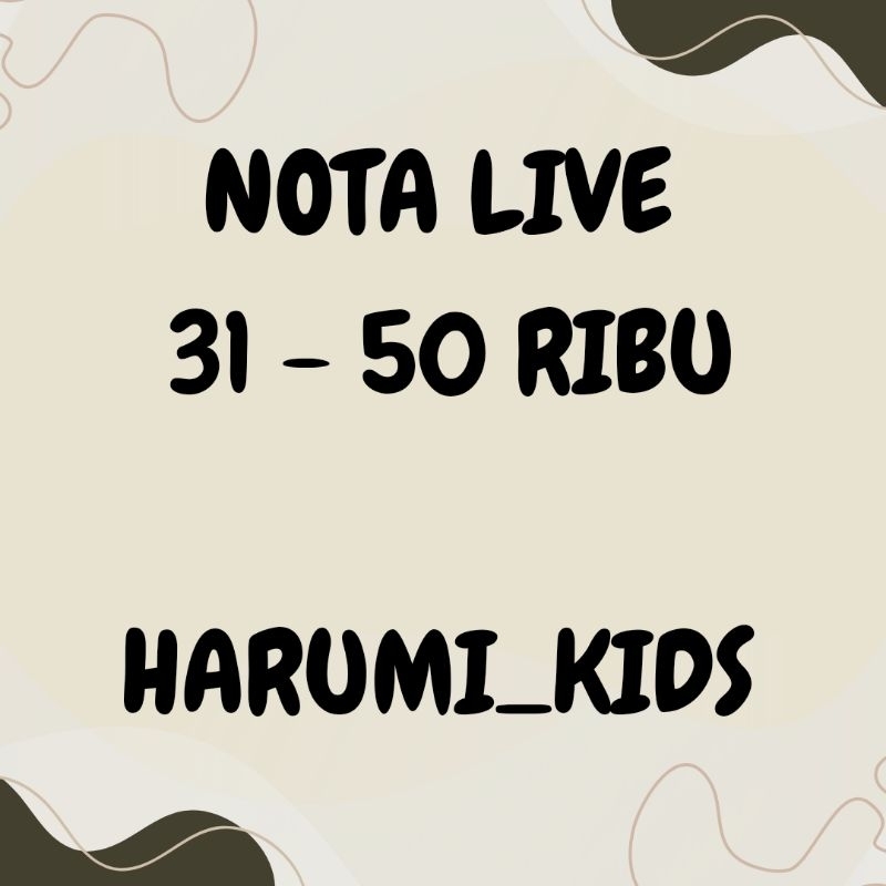 XTRA EXTRA LIVE NOTE 31-50K + ADMIN