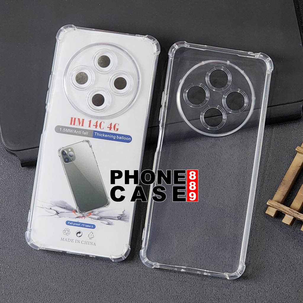 REDMI 14C CASE CLEAR AIRBAG ANTI CRACK CASE BENING REDMI 14C