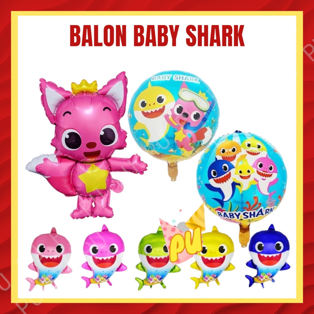 BABY SHARK Balloon / ลูกโป่งฟอยล์ฉลามเด็ก