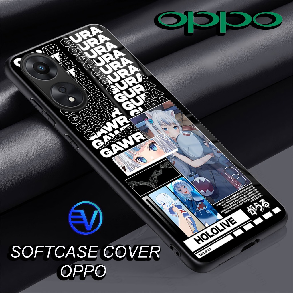 [ GT53 ANIME GIRLS ] Softcase Glossy Oppo (A3X)(A3PRO 5G)(A60)(A16)(A17K)(A18)(A38 4G)(A58 4G )(A53/