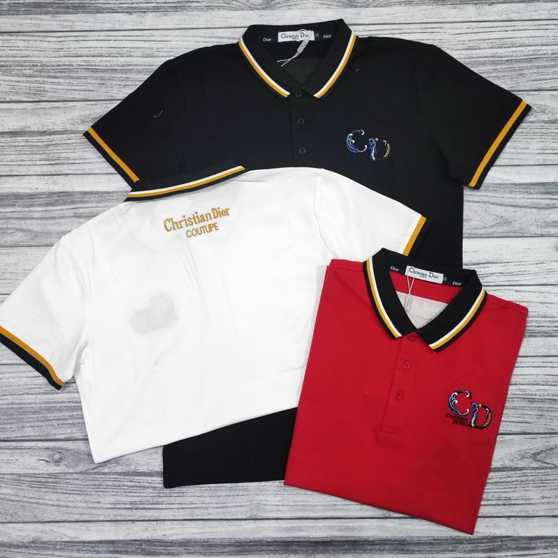 เสื้อยืด COLLAR D!0R ผู้ใหญ่พรีเมี่ยม SPANDEX นําเข้า