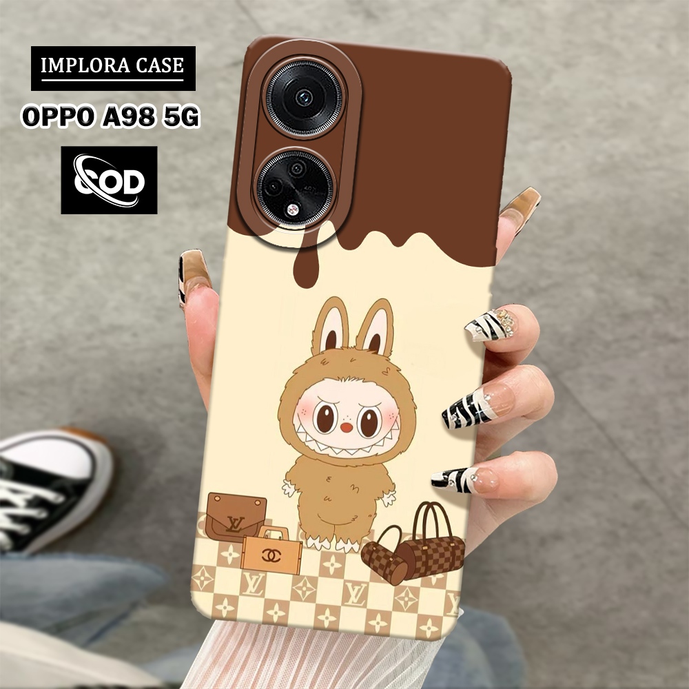เคส HP IMPLORA - เคสโทรศัพท์ OPPO A98 5G ล่าสุด - เคสแฟชั่นการ์ตูน - เคส OPPO A98 5G Pro Camera Soft