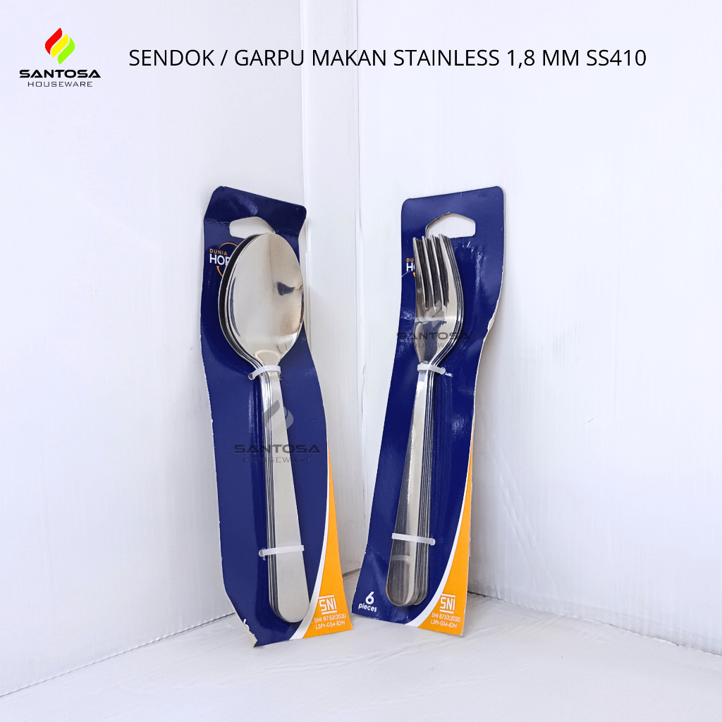 ช้อน/ส้อมสแตนเลส 1.8 มม. SS410