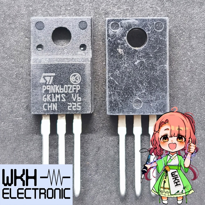 P9NK60ZFP STP9NK60ZFP MOSFET N-Channel 600V 0.85Ohm 7A P 9NK60 ZFP