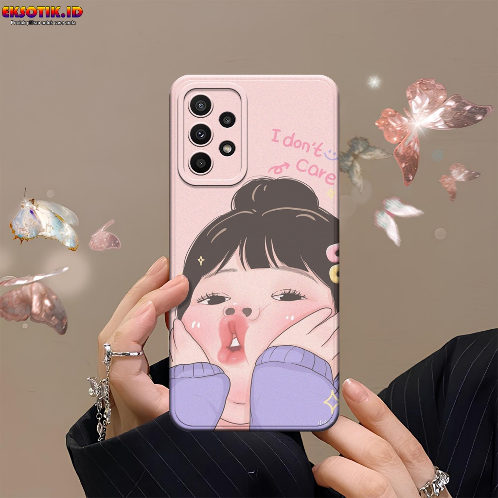 เคส Samsung A23 - เคส Samsung A23 - เคสแฟชั่น - Samsung A23 Silicone - Cool and Cute Motips - Samsun