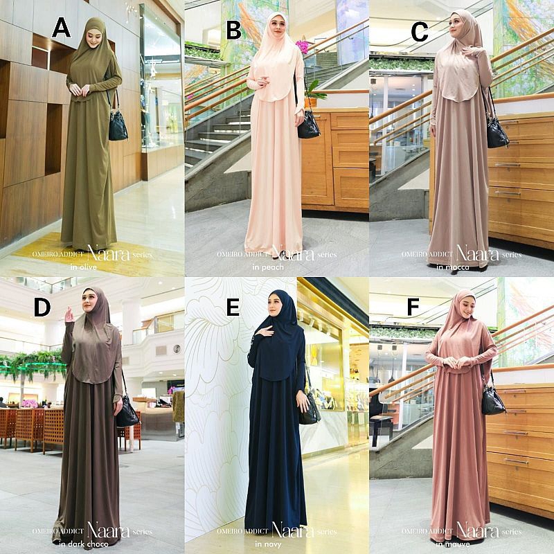 Naara Gamis Hijab Set By Omeiro