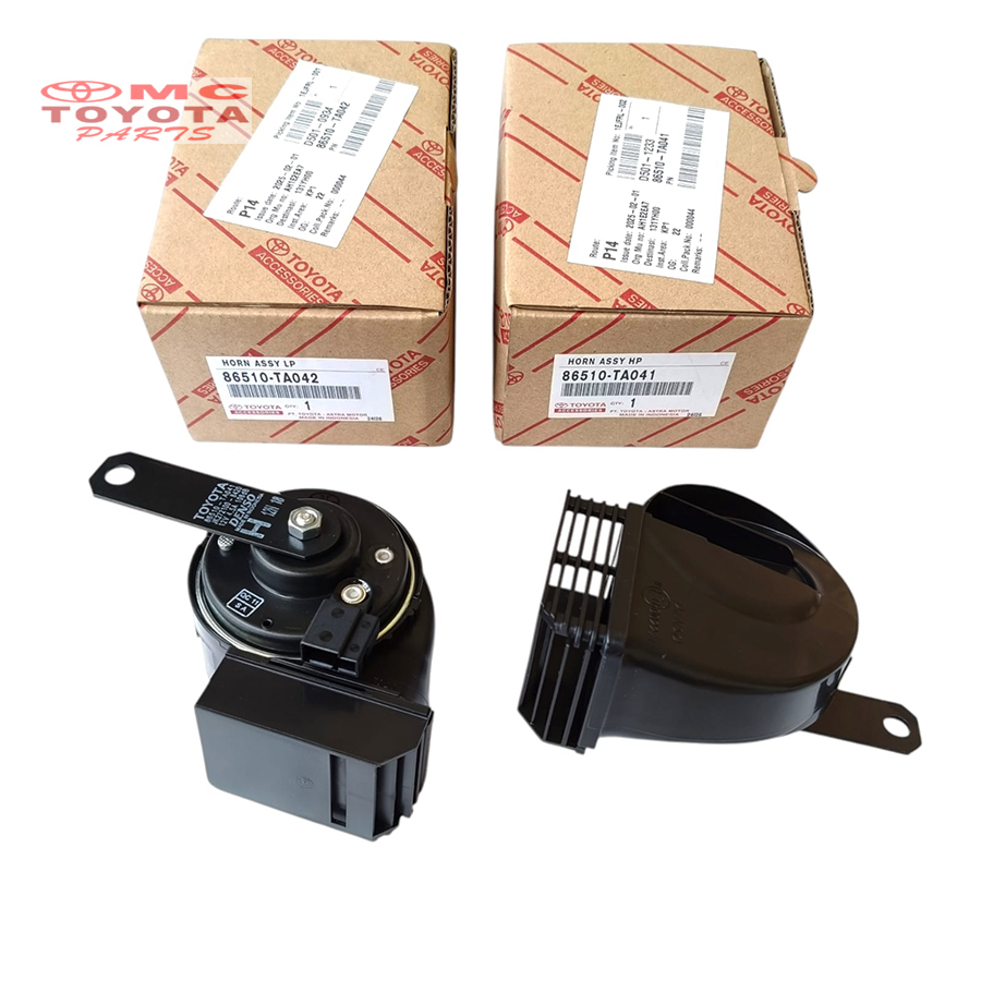 แตรพรีเมี่ยม แตรขว้างสูงต่ํา Original Toyota Innova Zenix Reborn Fortuner Alphard Camry Vios Yaris Raize Altis Corolla Cross Avanza Veloz Etios Rush Sienta Calya Agya 86510-TA041 86510-TA042 แตรหอยทากระดับพรีเมียม

<p>“><center></p>
<h4></h4>
<p><p><font color=