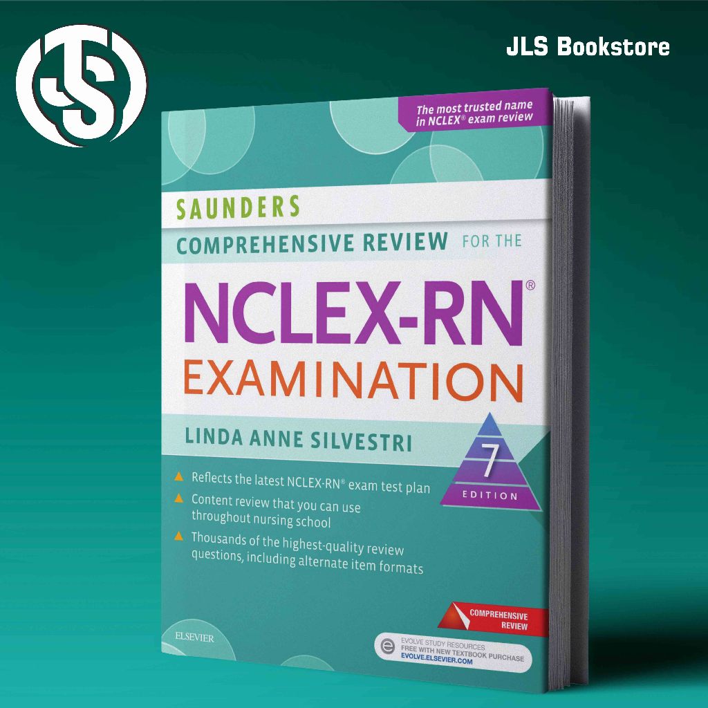 รีวิวที่ครอบคลุมของ Saunders สําหรับการสอบ NCLEX-RN โดย Linda Anne Silvestri