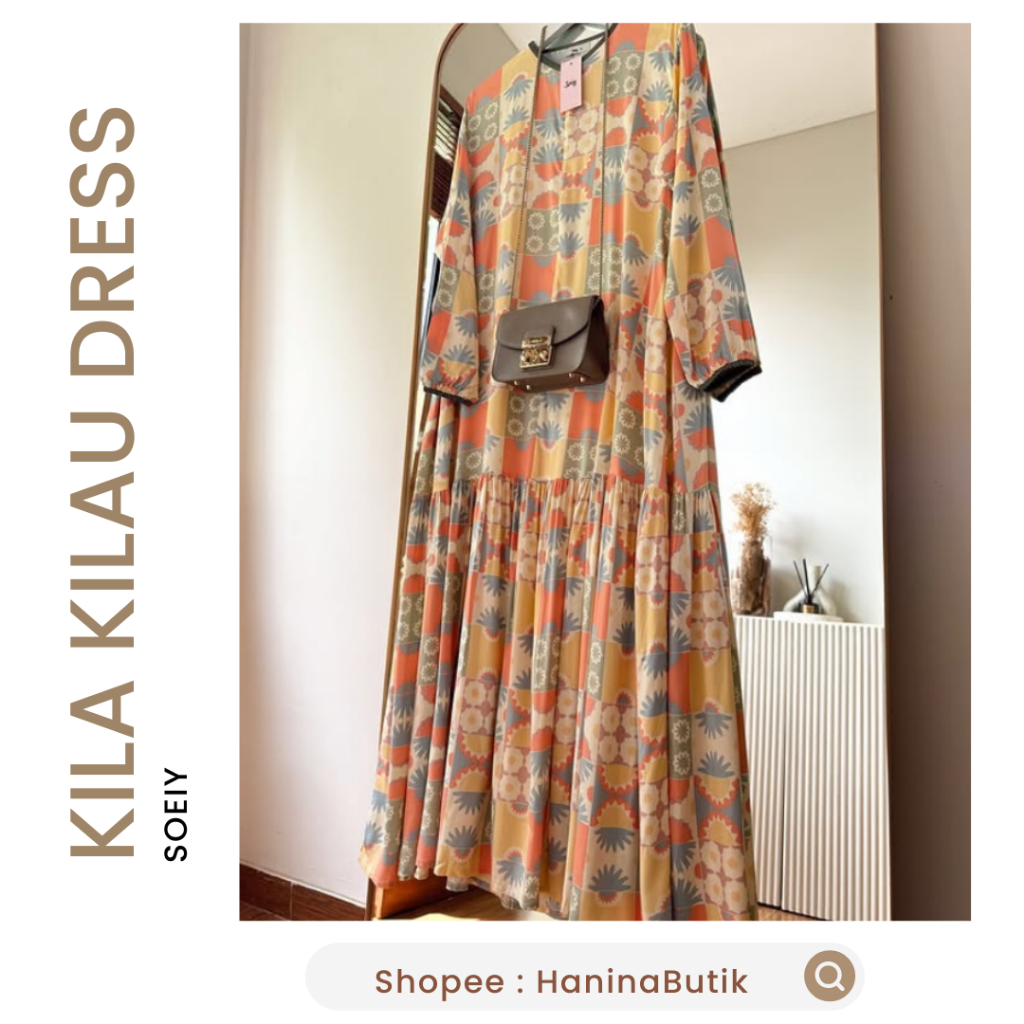 (พร้อมส่ง) KILA KILA DRESS SIZE XL HOMESTER MULTIFUNCTIONAL DASTER โดย SOEIY