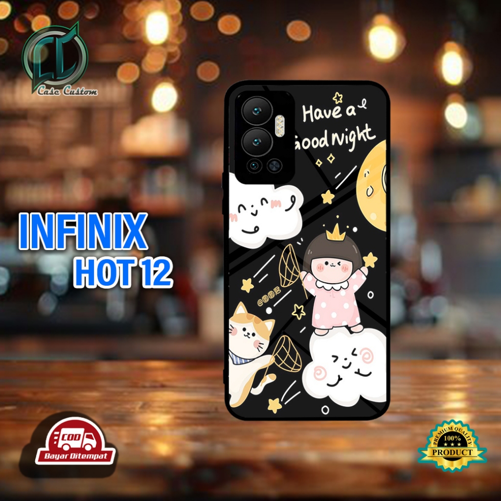 เคส HP-09X HOT 12 ใช้งานได้สําหรับโทรศัพท์มือถือทุกประเภท ยัง _เคสเงาล่าสุด _เคสแบบกําหนดเอง_Hardcas