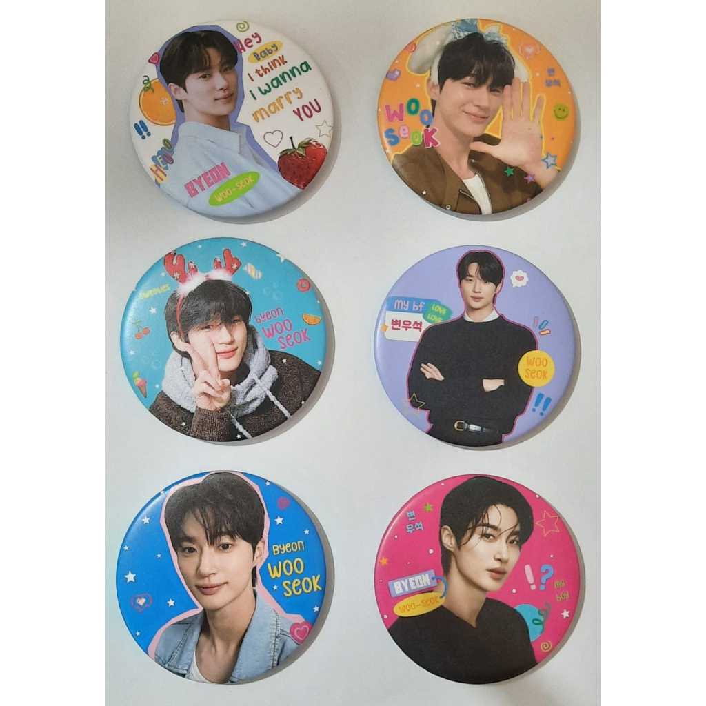 Freebies Byeon Woo Seok กระจกมือ/Freebies kpop กระจกมือ mini Mirror Byeon Woo Seok