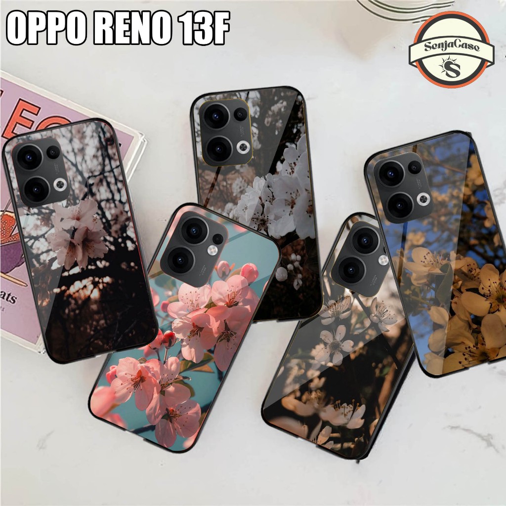 HP SENJACASE SOFTCASE GLASS TYPE 0PP0 RENO 13F ใหม่ล่าสุด - Silicone - เคสเคลือบเงา - เคส - ล่าสุด -