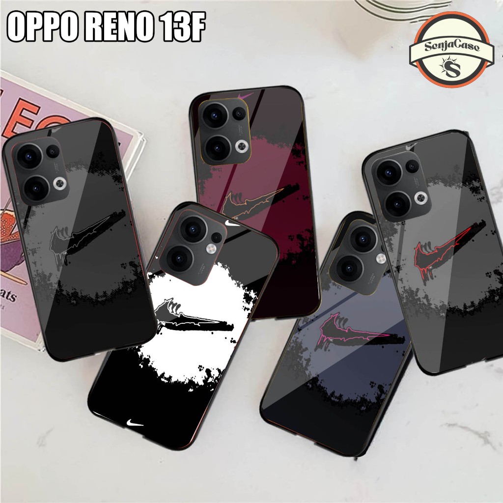 HP SENJACASE SOFTCASE GLASS TYPE 0PP0 RENO 13F ใหม่ล่าสุด - Silicone - เคสเคลือบเงา - เคส - ล่าสุด -