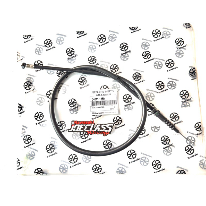 (359) KR150 สายคลัตช์ ^ ยาวสายคลัตช์สําหรับแฮนด์พวงมาลัยรุ่นบาร์ท่อ Ninja 150 2-Stroke R SS KIS Original Kawasaki 100% KGP KMI 54011-139