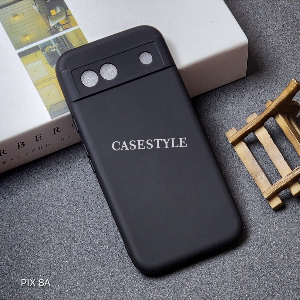 เคส Google Pixel 8 Google Pixel 8A Google Pixel 8 Pro Softcase Candy Macaron Square Plain Case Googl