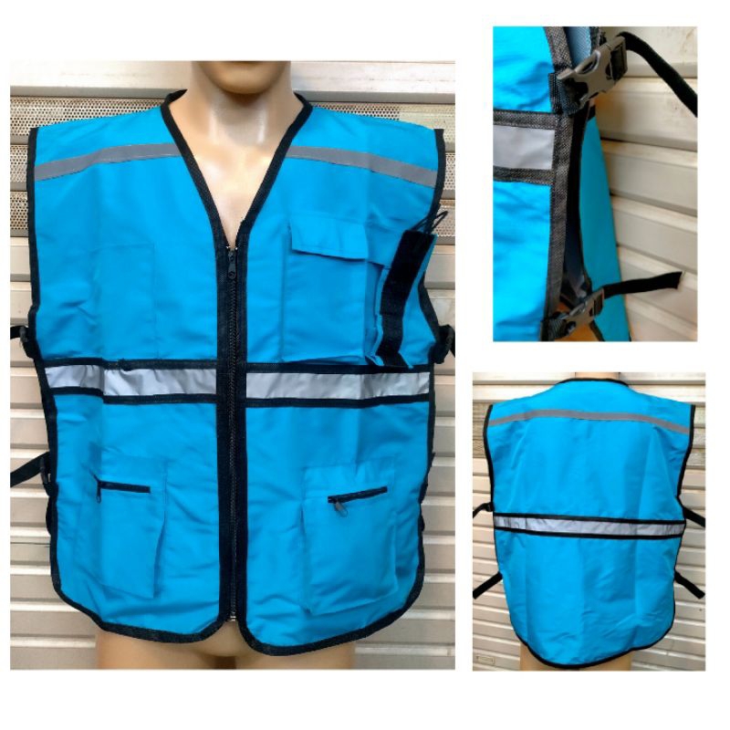 SB TASLAN เสื้อกั๊กโครงการ FULL CLIP TOSCA BLUE