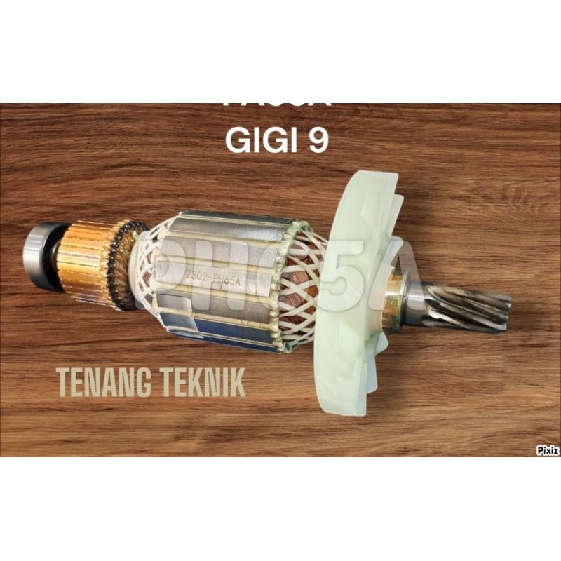 ARMATURE PH65A JACK DRILL DEMBOLITION HAMMER PH65A 9 ฟัน