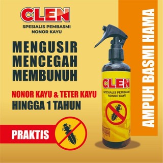 Pembasmi Nonor Kayu Pembasmi Teter Kayu CLEN Obat Anti Nonor Semprot Spray 285ml Pembasmi Nonor Ampuh Garansi Uang Kembali