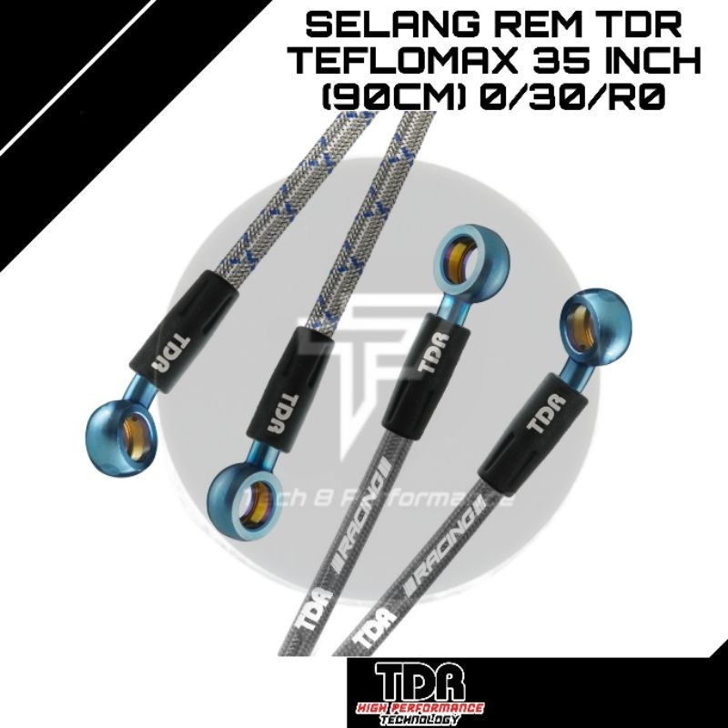 TDR ท่อเบรก Teflomax 35 นิ้ว (90CM) 0/30/R0