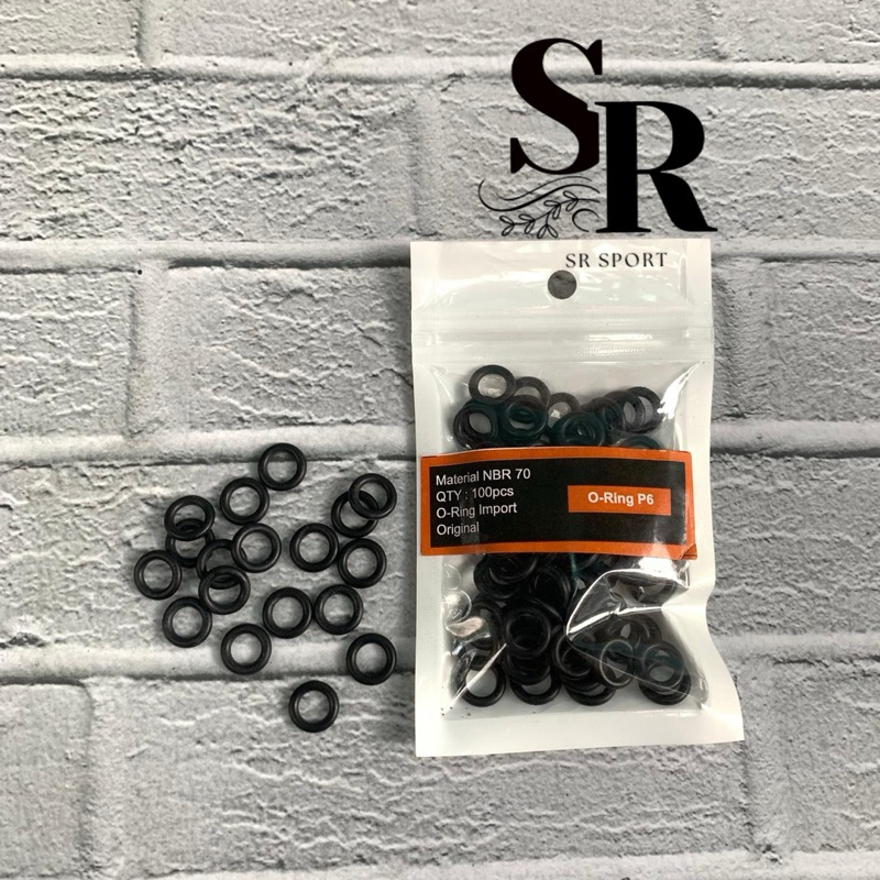 Sil oring NBR P6 / Sil oring od 9.60mm id 5.80mm หนา 1.10mm