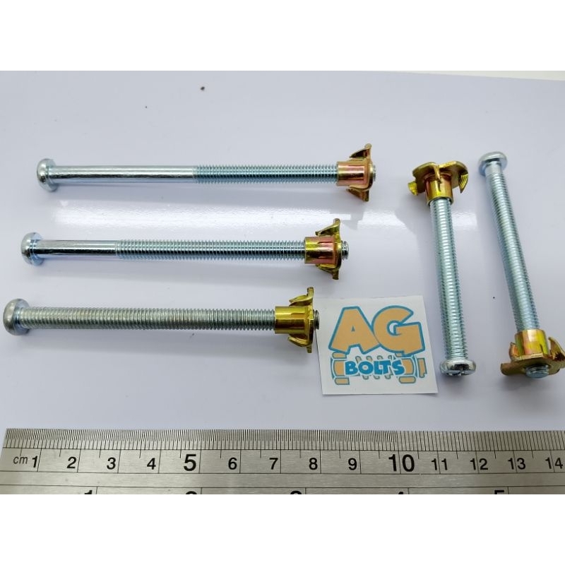 สลักเกลียวลําโพง 6 ถึง 10 ซม. ไขควง Plus JP M6 + 6 มม. CLAW NUT
